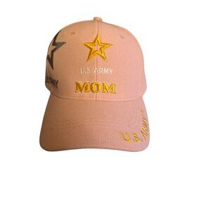 NWT U.S. Army Mom Embroidered Pink Baseball Cap
